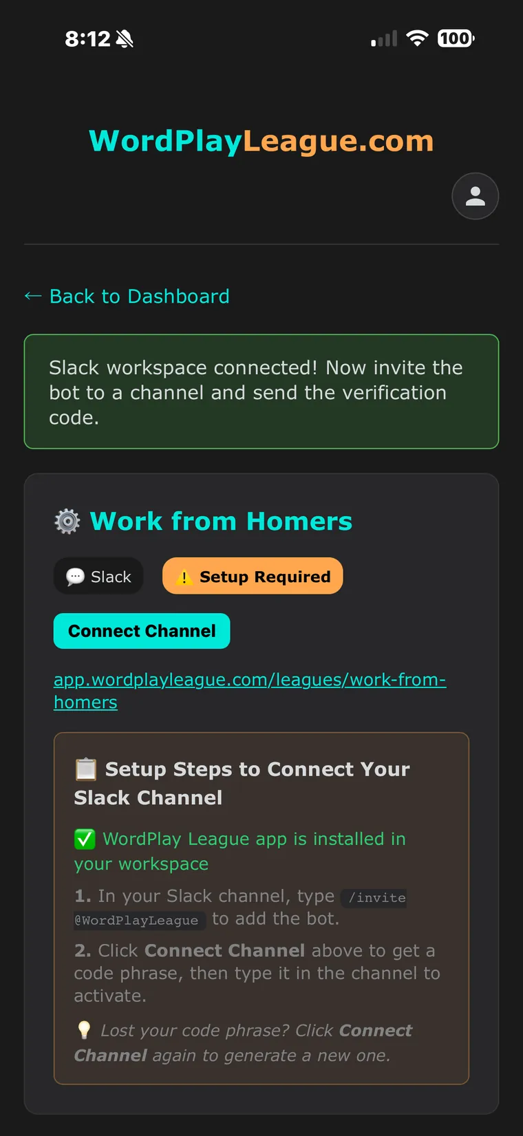The Slack permissions screen with the Allow button.